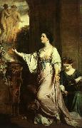 Sir Joshua Reynolds Lady Sarah Bunbury Sacrificing to the Graces oil painting picture wholesale